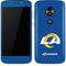 NFL Los Angeles Rams Distressed Moto E5 Play Skin